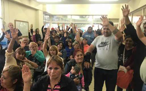 Continúa el paro de los auxiliares de educación de ATE Comodoro