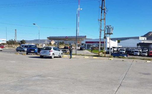 Intento de asalto en una estación de servicio