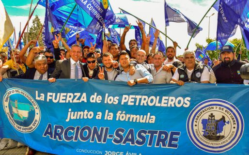 Arcioni: «estamos trabajando codo a codo para defender la actividad petrolera»