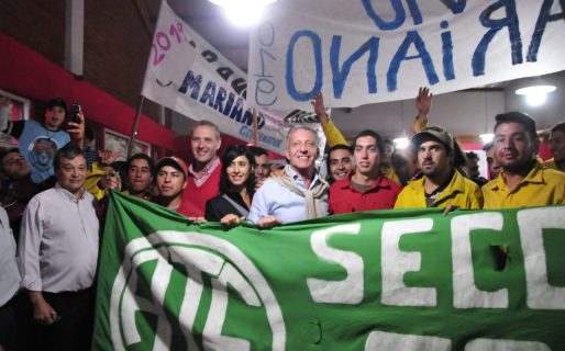 Fuerte apoyo de intendentes de la Comarca a la fórmula de Arcioni y Sastre