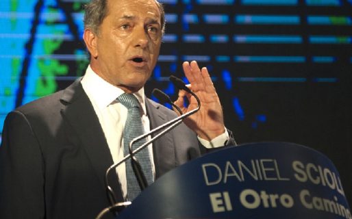 Scioli se entusiasma con ser de nuevo candidato a Presidente