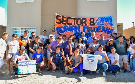 Arcioni agradeció el afecto de la militancia de Trelew