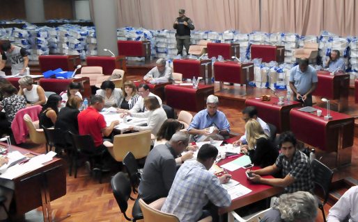 Al terminar el escrutinio en Trelew, el PJ-Frente Patriótico perdió 814 votos