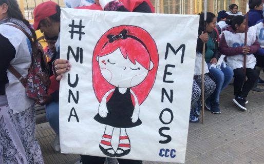 #ParenDeMatarnos, la consigna de la marcha contra los femicidios