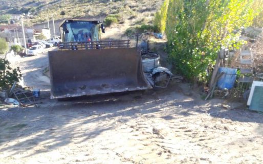 Quisieron ocupar tierras en Laprida que son para los damnificados por el temporal