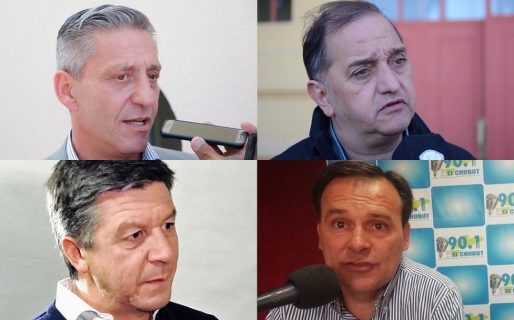 Arcioni cierra en Trelew, Linares en Madryn, Menna en Comodoro y Mac Karthy en el Valle