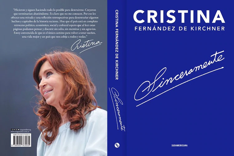 Cristina Kirchner presentará «Sinceramente» el 20 de julio en Neuquén