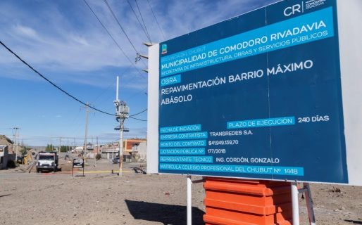 Fuerte intervención municipal en la reconstrucción de la trama vial