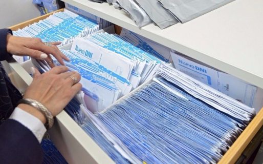Quedan 1.800 DNI sin retirar en las oficinas de Registro Civil