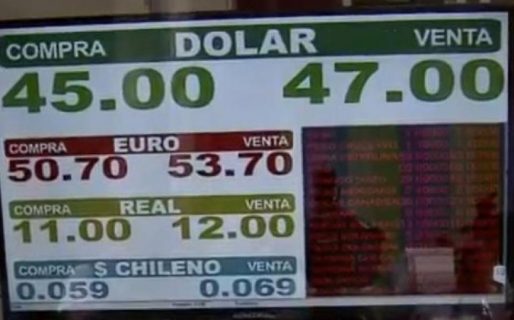 Se vuelven a disparar el dólar y el riesgo país