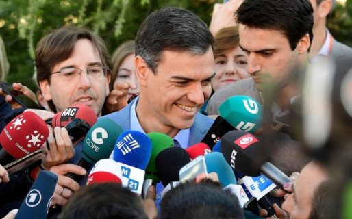 El PSOE ganó las elecciones en España y se derrumbó el apoyo al PP