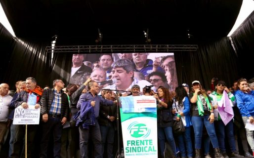 «Vamos a seguir peleando contra este modelo de hambre, de entrega y ajuste»