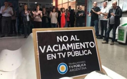 Trabajadores de la TV Pública denuncian censura informativa y vaciamiento
