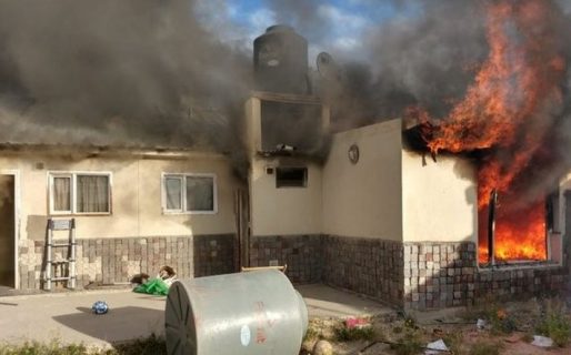 Un incendio destruyó la casa del diputado Grazzini