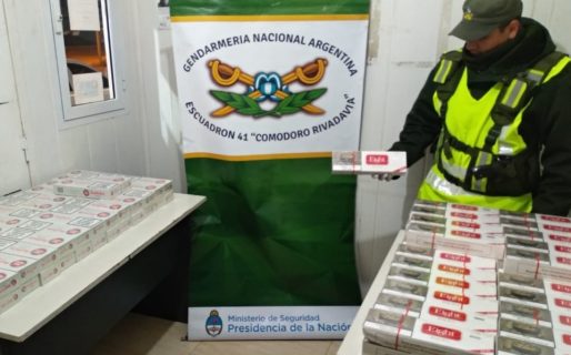 Venía a Comodoro y le secuestraron 100 cajas de cigarrillos