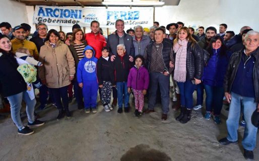 Arcioni acompañó a Pérez en Gastre y apostó por el recambio generacional