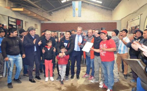 Arcioni recibió el respaldo de gremios de Comodoro: “pujanza y cumplimiento de la palabra”