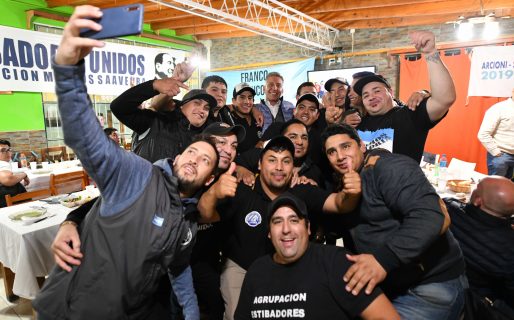 Arcioni y Sastre agradecieron a SUPA por «apoyarnos en los momentos más difíciles”