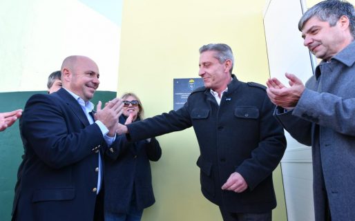 ﻿Arcioni inauguró la nueva cisterna en la zona norte de Playa Unión