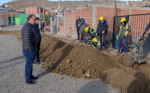 Avanza la obra de gas en el barrio Stella Maris