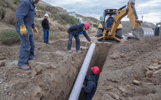 La red cloacal del Roque González se encuentra en un 70% de ejecución