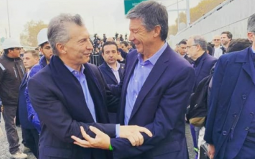 Menna acompañó a Macri en la inauguración de obras en Buenos Aires