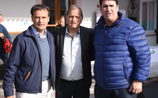 Linares, Mac Karthy y Burgoa, juntos de recorrida por el Valle