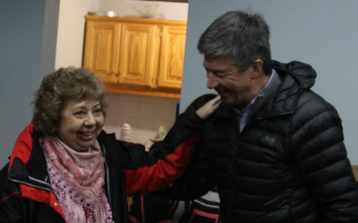 Menna llevó su propuesta para la gobernación a Gaimán y Pirámides