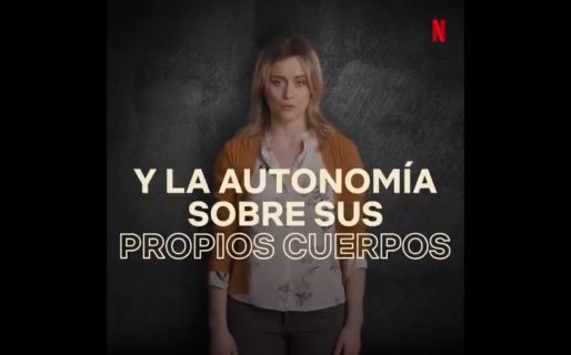 El #NiUnaMenos en Netflix: «las apoyamos, sigan marchando»