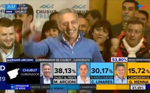 Arcioni se impuso en las elecciones generales: «El llamado de unidad es para todos»