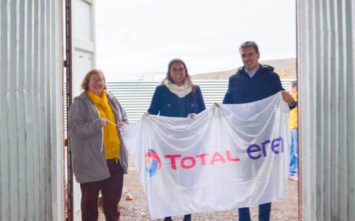 Total Eren donó un tráiler para el servicio de mantenimiento del área externa de Salud