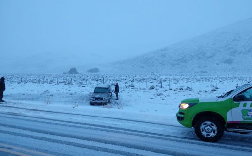 Equipos de Defensa Civil trabajan en el monitoreo de rutas