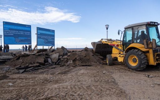 Avanza la obra de la nueva etapa del Paseo Costero
