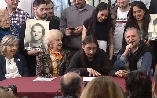 Abuelas de Plaza de Mayo presentó al nieto recuperado 130