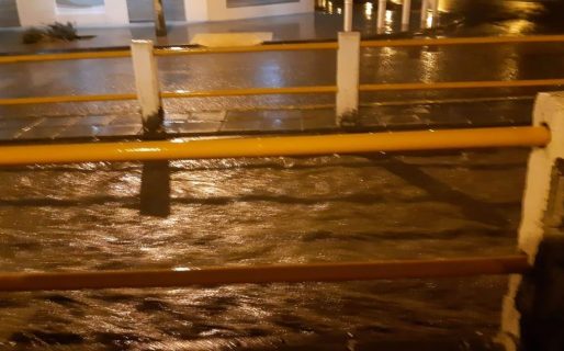 Álvarez de Celis: «es claro es que la ciudad hoy no aguanta 20 y pico de milímetros»