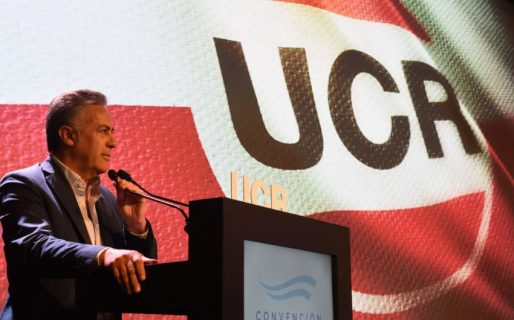 Macri y Peña reciben a Cornejo y Valdés