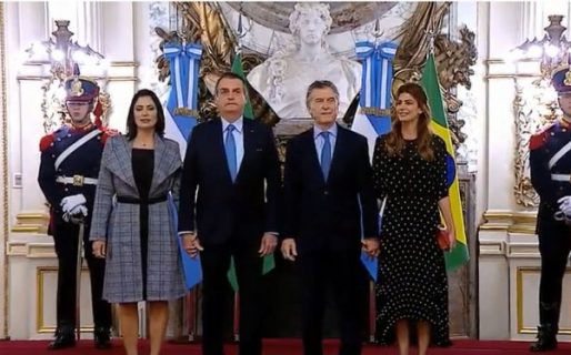 Bolsonaro llegó al país para reunirse con Macri