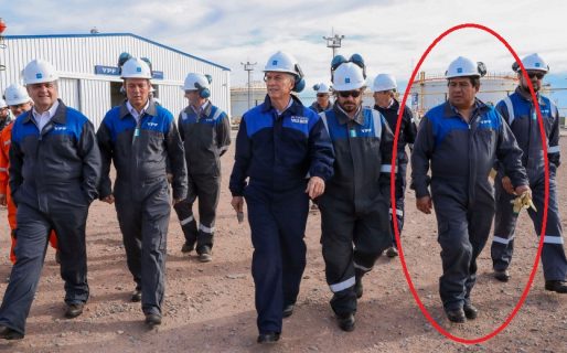 La foto de Macri con uno de los mencionados en la interna de la UOCRA