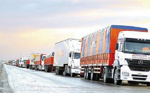 Más de mil camiones varados por controles sanitarios en Chile