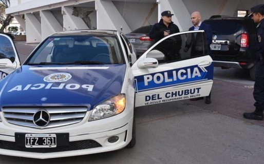 La Policía de Chubut sumó un Mercedes Benz como patrullero