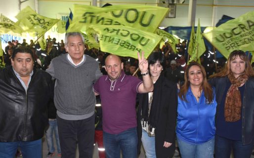 Multitudinario acto de Béliz con Sastre y la UOCRA