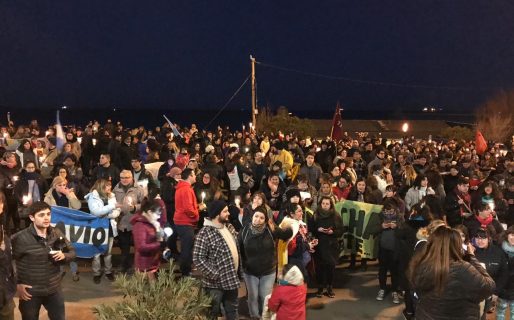 Una «Marcha de Antorchas» contra el pago escalonado