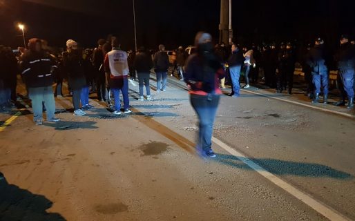 Detuvieron a gremialistas de la Regional Sur de Atech en Ruta 3 y 26