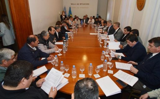 Gremios privados apoyan la gestión de Arcioni