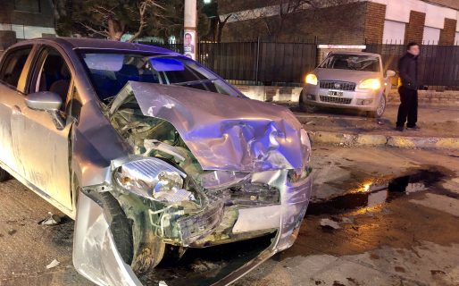 Chocaron pero no les pudieron hacer el control de alcoholemia