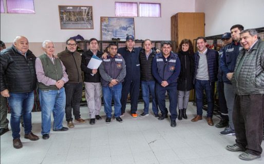Municipio acompaña las actividades del Cuartel de Bomberos