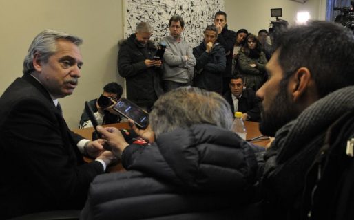 «Le pedí que prime la condición de Presidente sobre la de candidato»