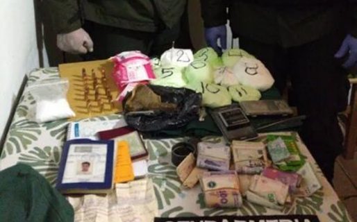 Incautaron droga y armas en 18 allanamientos