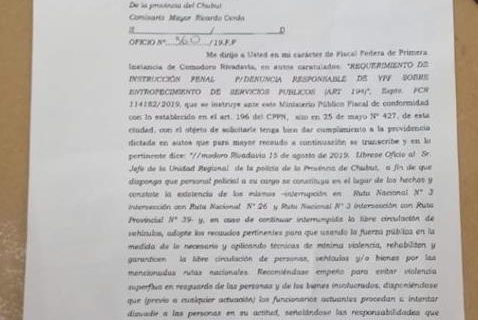 La detención de los dirigentes fue ordenada por la Justicia Federal