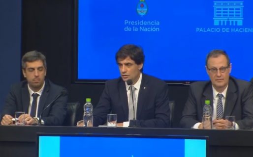 Lacunza asumió y anuncia sus medidas económicas